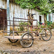 Tricycle in Dirt Alley