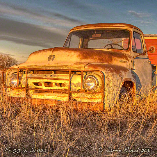 F-100 in the Grass