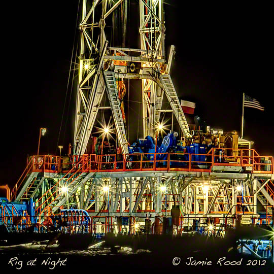 Rig at Night