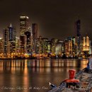 Chicago Skyline @ Navy Pier - Coaster