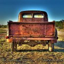 Old International Pickup - Tailgate - Coaster